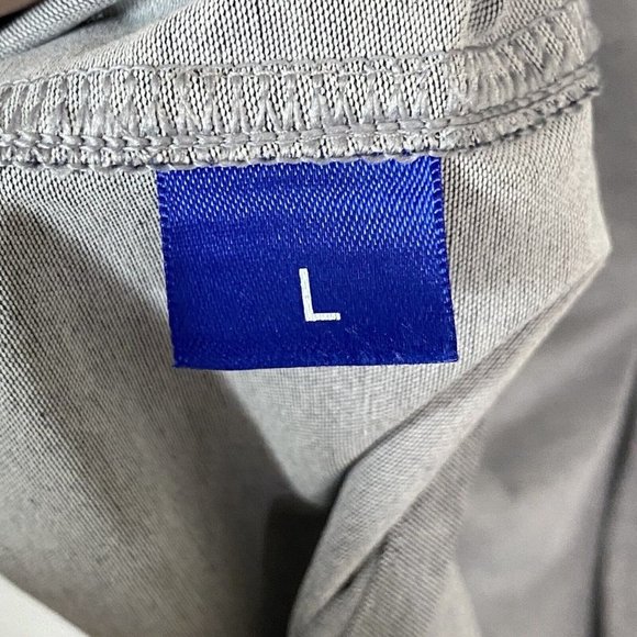 Kit And Ace City Tech Performance Button Down Shirt Light Gray Men’s Large L - Picture 6 of 8